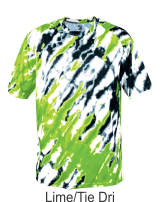 Lime Tie Dri Tee Jersey by Badger Sport. Style Number 4182. Buy Badger Performance at Graham Sporting Goods.