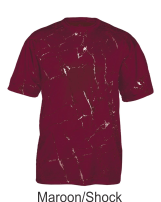Maroon Shock Performance Tee by Badger Sport. Style Number 4183