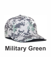 Military Green Digital Camo Universal Fit Hat by Pacific Headwear. Style Number 708F