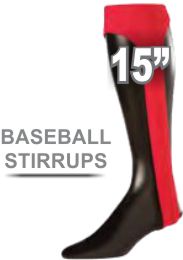 Where to Buy 15" Baseball Stirrups? Graham Sporting Goods is the #1 to Buy in Stock Baseball Stirrups. Easy to buy. Click the baseball stirrups you would like to buy and pick the size and color. There are 3 sizes to choose from. Small Stirrups are 15" in Length Medium 17" and Large 19". Then choose your stirrups color. You can Mix and Match different cut's and colors all for the same price.All baseball stirrups are made here in the United States of America.  All Baseball Stirrups are hand made in Conover NC. Would you like to see how Baseball Stirrups are made? Click on our YouTube video below to watch how baseball Stirrups are made. Want to see more YouTube videos by Graham Sporting Goods? Click on our Graham Sporting Goods YouTube Channel and subscribe Today. Our YouTube Subscribers receive YouTube Only Specials.  We are happy to help with and questions we value our customer service. Graham Sporting Goods "Your Neighborhood Sporting Goods is NOW ONLINE!" Email Alex at Alex@grahamsportinggoodsnc.com if you have any questons. Another way to order stock baseball stirrups and custom baseball stirrups is to email your order to Alex. Call us to place your order 336-852-2335.  Where to Buy 15" Baseball Stirrups? Graham Sporting Goods is the #1 to Buy in Stock Baseball Stirrups. Easy to buy. You can Mix and Match different cut's and colors all for the same price. Buy 1 pair for $7.99.
