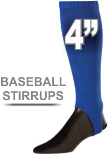 Where to Buy 4" Baseball Stirrups? Graham Sporting Goods is the #1 to Buy in Stock Baseball Stirrups. Easy to buy. Click the baseball stirrups you would like to buy and pick the size and color. There are 3 sizes to choose from. Small Stirrups are 15" in Length Medium 17" and Large 19". Then choose your stirrups color. You can Mix and Match different cut's and colors all for the same price.All baseball stirrups are made here in the United States of America.  All Baseball Stirrups are hand made in Conover NC. Would you like to see how Baseball Stirrups are made? Click on our YouTube video below to watch how baseball Stirrups are made. Want to see more YouTube videos by Graham Sporting Goods? Click on our GrahamSporting Goods YouTube Channel and subscribe Today. Our YouTube Subscribers receive YouTube Only Specials.  We are happy to help with and questions we value our customer service. Graham Sporting Goods "Your Neighborhood Sporting Goods is NOW ONLINE!" Email Alex at Alex@grahamsportinggoodsnc.com if you have any questons. Another way to order stock baseball stirrups and custom baseball stirrups is to email your order to Alex. Call us to place your order 336-852-2335.  Where to Buy 15" Baseball Stirrups? Graham Sporting Goods is the #1 to Buy in Stock Baseball Stirrups. Easy to buy. You can Mix and Match different cut's and colors all for the same price. Buy 1 pair for $7.99.
