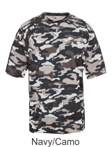 Youth Navy Camo Jersey by Badger Sport. Style Number 2181. Buy Camo at Graham Sporting Goods
