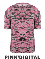 PINK / DIGITAL CAMO JERSEY by Badger Sport. Style Number 4180. Buy Camo Jerseys at Graham Sporting Goods.