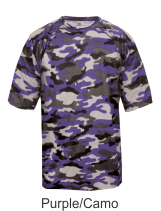Youth Purple Camo Jersey by Badger Sport. Style Number 2181. Buy Camo at Graham Sporting Goods