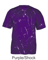 Purple Shock Performance Tee by Badger Sport. Style Number 4183