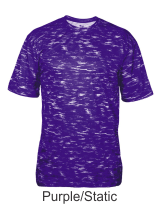 Purple Static Performance Jersey by Badger Sport. Style Number 4190. Buy Performance Tees by Badger Sport at Graham Sporting Goods.