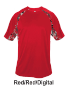 RED / RED DIGITAL CAMO JERSEY 4140