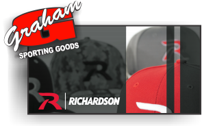 BUY RICHARDSON HATS AT GRAHAM SPORTING GOODS. RICHARDSON HATS ARE GREAT HATS FOR TEAMS AND PROMOTIONAL CAPS. GRAHAM SPORTING GOODS IS A RICHARDSON HAT DEALER. 