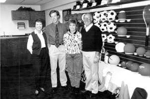 RICHARDSON DEALER. THE RICHARDSON STORY BEGAN IN THE LATE 1960S when Howard Wicklund and Neil Richardson opened up shop in Eugene, Oregon. Originally, the company was called Howard Wicklund Sporting Goods and operated as a wholesale distributor. Then, in 1970, the Richardson family purchased the company and Richardson Sports was born. GRAHAM SPORTING GOODS