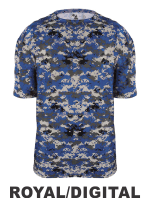 ROYAL / DIGITAL CAMO JERSEY by Badger Sport. Style Number 4180. Buy Camo Jerseys at Graham Sporting Goods.