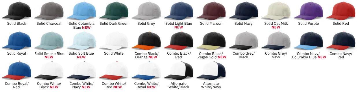 Richardson 632 hat color options