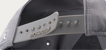 Softsnap adjustable backstrap on Richardson 675 hat