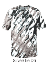 Youth Silver Tie Dri Tee Jersey by Badger Sport. Style Number 2182. Buy Badger Performance at Graham Sporting Goods.