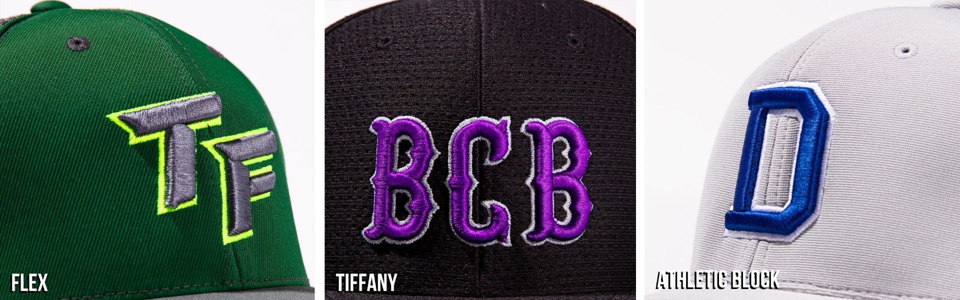 Stock Letter Embroidery by Pacific Headwear