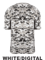 WHITE / DIGITAL CAMO JERSEY by Badger Sport. Style Number 4180. Buy Camo Jerseys at Graham Sporting Goods.