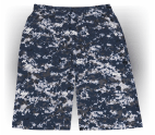 BUY Digital Camo Performance Short with Pockets by Badger Sports Style Number 4187. Product Description: 100% Sublimated polyester moisture management/ antimicrobial performance fabric. 2” Covered elastic waistband & drawcord. Two deep side pockets - Double-needle hem. Badger heat seal logo on left hip     Available Colors: Black/Digital - Forest/Digital - Lime/Digital - Navy/Digital - Red/Digital - Royal/Digital - White/Digital   Sizes: Sizes: Adult XS - 4XL