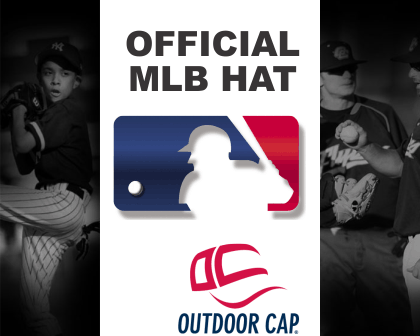 BUY MLB REPLICA HAT BY OUTDOOR CAP STYLE NUMBER MLB-300 (C)Mid to Low Crown Structured Polyester/Cotton Twill CF2 Visor Black Anti-Glare Undervisor (B) Adjustable Hook/Loop Tape Closure 3D Replica Logo